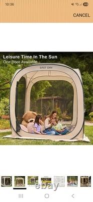 6ft x 6ft. Instant Pop-Up Screen House. Opened but never used. COST £185 New