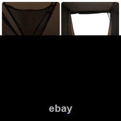 7-Person Waterproof Fishing Tent Large Camping Shelter with Bag & Anchors