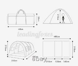 8-10 Family Tents Waterproof Outdoor Camping Garden Party Large Room Hiking Tent