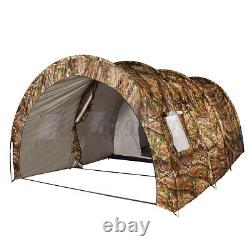 8-10 Man Family Camping Tent Waterproof Outdoor Garden Party Large Room + MAT
