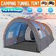 8-10 Man Large Waterproof Group Family Tent Outdoor Camping Festival Hiking Uk