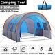 8-10 People Large Family Tunnel Tents Group Outdoor Hiking Travel Room Play Tent