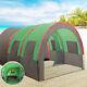 8-10 People Large Tunnel Tent Waterproof Double Layer For Family Party Outdoor T