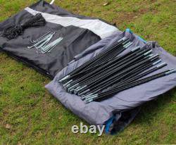8-10 Person Camping Tent Instant Family Outdoor Double Layer Tent Rainfly Tent