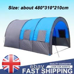 8-10 Person Outdoor Camping Tent Instant Family Double Layer Tent Rainfly Tent