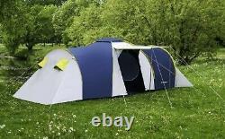 8 PERSON LARGE MODERN FAMILY WATERPROOF (3500mm) TENT