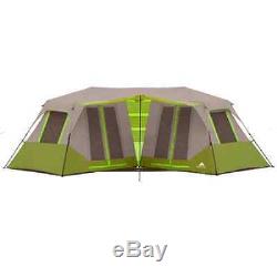 8 Person 10 Large Windows All Season Mesh Panel Instant Double Villa Cabin Tent
