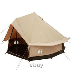 8 Person Family Camping Tent Waterproof Outdoor Shelter Cream Large Tent
