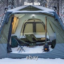 8 Persons Waterproof Large Portable Family Tent Pop Up Cabin Camping Shelter
