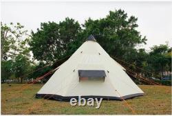 8 person camping tent berth family Awning poles Outdoor tent Shelter Groundsheet