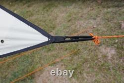 8 person camping tent berth family Awning poles Outdoor tent Shelter Groundsheet