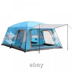 AU 5-12 People Large Waterproof Travel Camping Hiking Double Layer Outdoor Tent