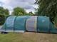 Awesome Coleman Mosedale 5 Extra Large Tent With Carpet + Front Extention + Mat