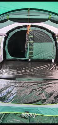 AWESOME COLEMAN MOSEDALE 5 EXTRA LARGE TENT With CARPET + FRONT EXTENTION + MAT