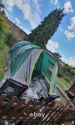 AWESOME COLEMAN MOSEDALE 5 EXTRA LARGE TENT With CARPET + FRONT EXTENTION + MAT