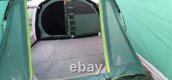 AWESOME COLEMAN MOSEDALE 5 EXTRA LARGE TENT With CARPET + FRONT EXTENTION + MAT