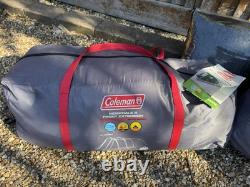 AWESOME COLEMAN MOSEDALE 5 EXTRA LARGE TENT With CARPET + FRONT EXTENTION + MAT