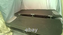 Airbeam Green Tunnel Tent Camping Shelter with Large Window (Furnishings incl.)