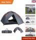 All-weather 3-person Backpacking Tent With Removable Rain-fly & Uv Protection
