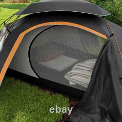Aluminium Dome Camping Tent 1 to 2 Man 2000mm Waterproof with Rainfly Portable