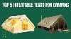 Are Inflatable Tents The Best Option For Camping In 2025 Top 5 Inflatable Tents For Camping