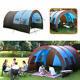 Best Camping Tent Waterproof Tunnel Double Layer Large Family Tent 8-10 People