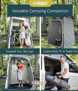 BRAND NEW SEALED COLAPZ Shower Tent Toilet Shower Changing Room Pop Up RRP £199