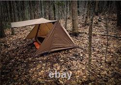 Backwoods Bungalow Ultralight Bushcraft Shelter 2.0, Backpacking Tent
