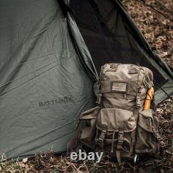 BattlBox Tupik 2-Person Camping Tent Teepee with Ventilation & Bug Protection