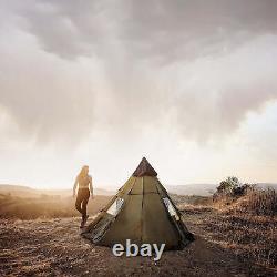 BattlBox Tupik 2-Person Camping Tent Teepee with Ventilation & Bug Protection