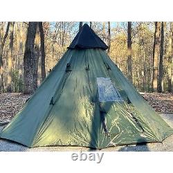 BattlBox Tupik 2-Person Camping Tent Teepee with Ventilation & Bug Protection