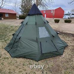 BattlBox Tupik 2-Person Camping Tent Teepee with Ventilation & Bug Protection