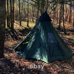 BattlBox Tupik 2-Person Camping Tent Teepee with Ventilation & Bug Protection