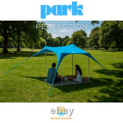 Beach Master Large Portable Canopy Beach Tent Shade Shelter