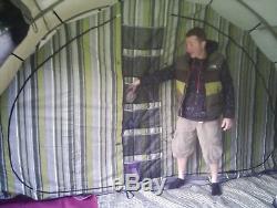 Bear Lake 6 Tent with Front Canopy including carpet and large awning extension