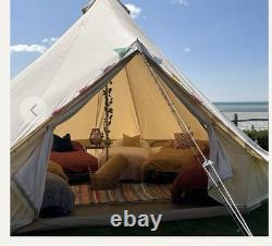 Bell Tent Boutique BTB-017 5m Canvas Tent Beige