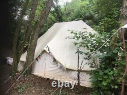 Bell tent. Large Emperor 6mx4m. Cotton Canvas. ZIG. 3 door. Well used