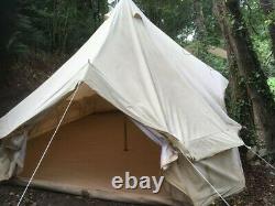 Bell tent. Large Emperor 6mx4m. Cotton Canvas. ZIG. 3 door. Well used