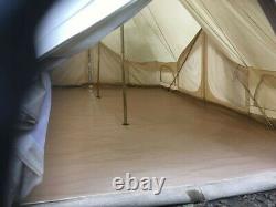Bell tent. Large Emperor 6mx4m. Cotton Canvas. ZIG. 3 door. Well used
