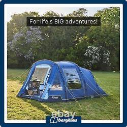 Berghaus Adhara 500 Nightfall Tent with Darkened Bedrooms & Sewn in Groundsheet