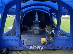 Berghaus Air 400XL Nightfall Tent with Darkened Bedrooms and Built-in Porch Area