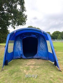 Berghaus Air 400XL Nightfall Tent with Darkened Bedrooms and Built-in Porch Area