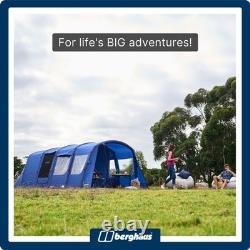 Berghaus Air 400XL Nightfall Tent with Darkened Bedrooms and Built-in Porch Area