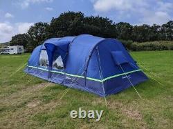 Berghaus Air 8 inflatable family tent, carpet and footprint