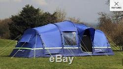 Berghaus Air Tent 6 with Air Porch Bundle RRP £1000+