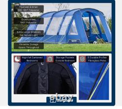 Berghaus Easy to Pitch Adhara 700 Nightfall Tent with Sewn in Groundsheet NEW