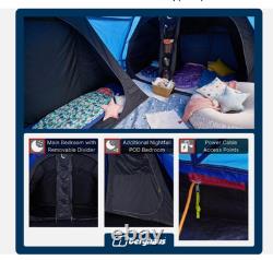 Berghaus Easy to Pitch Adhara 700 Nightfall Tent with Sewn in Groundsheet NEW