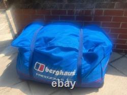 Berghaus Freedom 5 Nightfall Air Tent with Carpet Used bought new last yearVGC