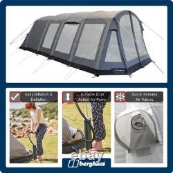 Berghaus Telstar 5 Nightfall Air Beam Tent with Darkened Bedroom Technology