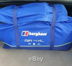Berghaus air 4 xl inflatable family tent